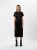 Платье Calvin Klein Jeans Satin Short Sleeve Split Dress J20J217690-BEH L Black (8719855264247)