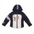 Зимняя куртка для девочки Bogner 122 см Сине-белый 3560