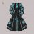 Платье Украинская вышиванка 025923 цвет чёрный размер S/M