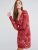 Мини-платье с длинным рукавом и V-образным вырезом Stylestalker AS120620-3 XS (79827XS) Красный