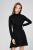 Женское черное платье Trussardi S 56D00401-0F000568